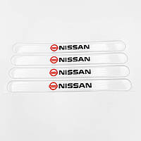Защита на ручку дверей/ наклейки NISSAN (Ниссан) - Комплект 4 шт