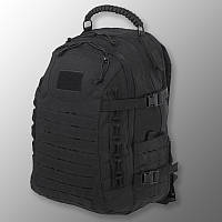 🔥 Тактический рюкзак, военный "Silver Knight - TY-2236. 25 литров" (черный), армейский, EDC, мультикам