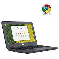 Нетбук Acer Chromebook 11 N7 C731-C8VE / 11.6" (1366x768) TN / Intel Celeron N3060 (2 ядра по 1.6 - 2.48 GHz)