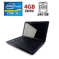 Ноутбук Toshiba Satellite Pro C660 / 15.6" (1366x768) TN / Intel Core i3-380M (2 (4) ядра по 2 | всё для тебя