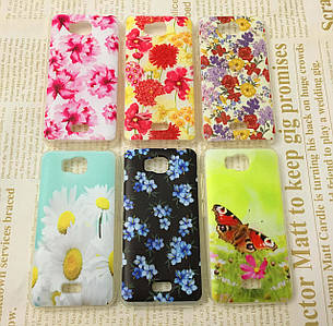 TPU чохол для Huawei Ascend Y5c Квіти