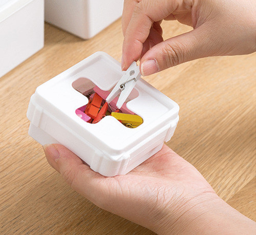 Бокс для зберігання серветок, масок і різних дрібниць, малий