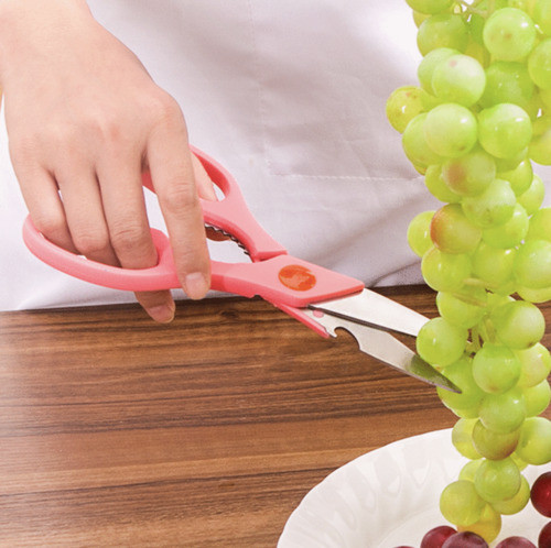 Кухонні ножиці з горіхоколом та відкривачкою