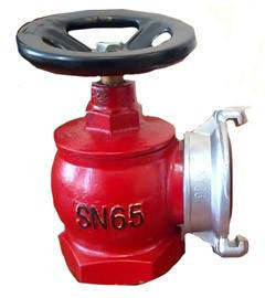 Купить Вентиль пожарный чугунный угловой ДУ-65 в комплекте с головкой ...