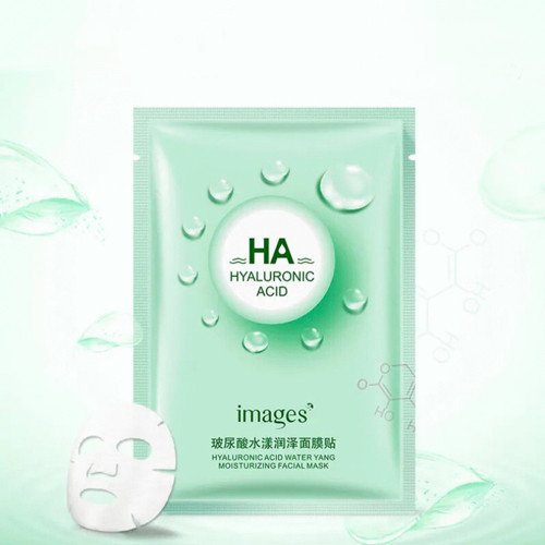 Маска для обличчя з соком Алое Вера зволожувальна Images Hydrating Mask Green, 25 г