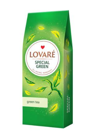 Чай зелень Lovare Special Green, листовий, 80 г