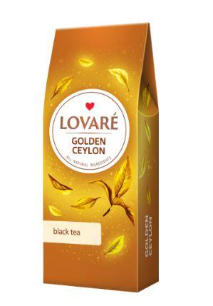 Чай чорний Lovare Golden Ceylon, листовий, 80 г