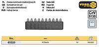 Набор биты Польша насадки PZ2х25 мм CrV 10 штук VOREL-65520
