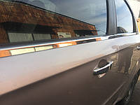 Chevrolet Aveo Sd 2006-2011 Молдинги стекол нижние 4шт