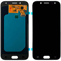 Дисплей (екран) Samsung Galaxy J5 2017 J530F з тачскріном (чорний OLED)