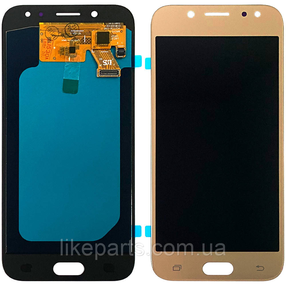 Дисплей (екран) Samsung Galaxy J5 2017 J530F з тачскріном (золотистий OLED) - фото 1 - id-p1151960022
