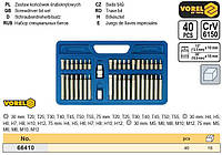 Набор насадки Польша биты специальные 1/2"-3/8" 40 штук VOREL-66410