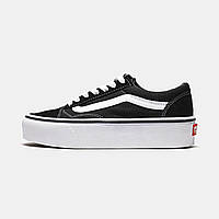 Кросівки Vans Old Skool Black/White Platform