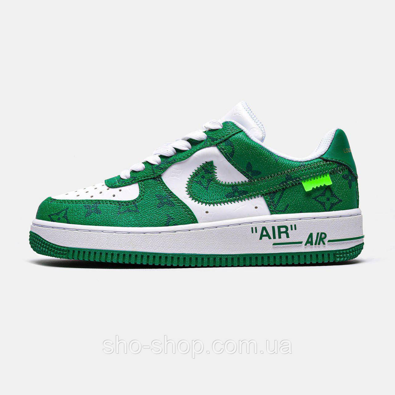Кросівки Nike Louis Vuitton X Air Force 1 Low Green