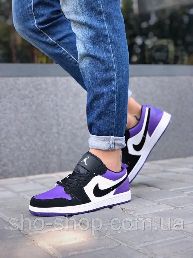 Кросівки Nike Air Jordan Retro 1 Low Purple