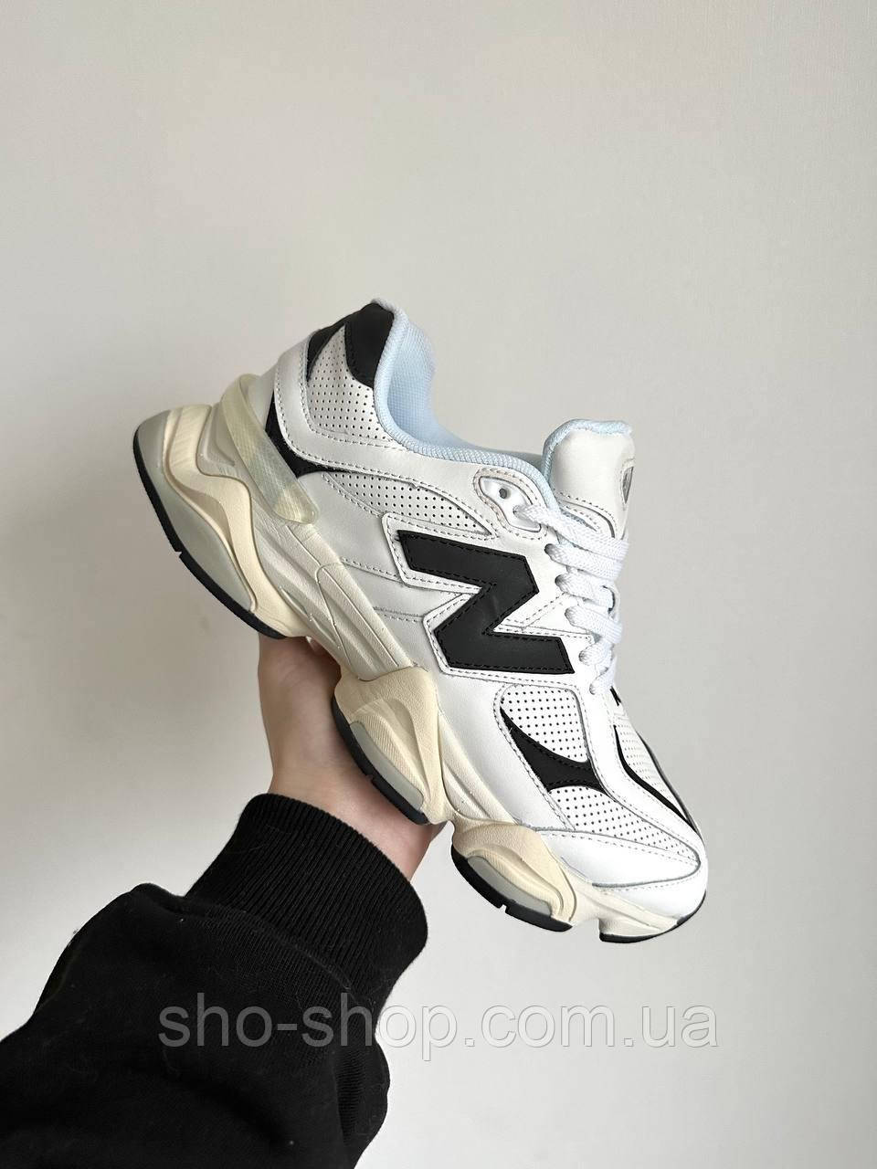 Кроссовки New Balance 9060 White/Black, фото 1