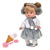 Детская Кукла M 4734 I UA 32 см музыкальная с аксессуарами Серый , Лучшая цена