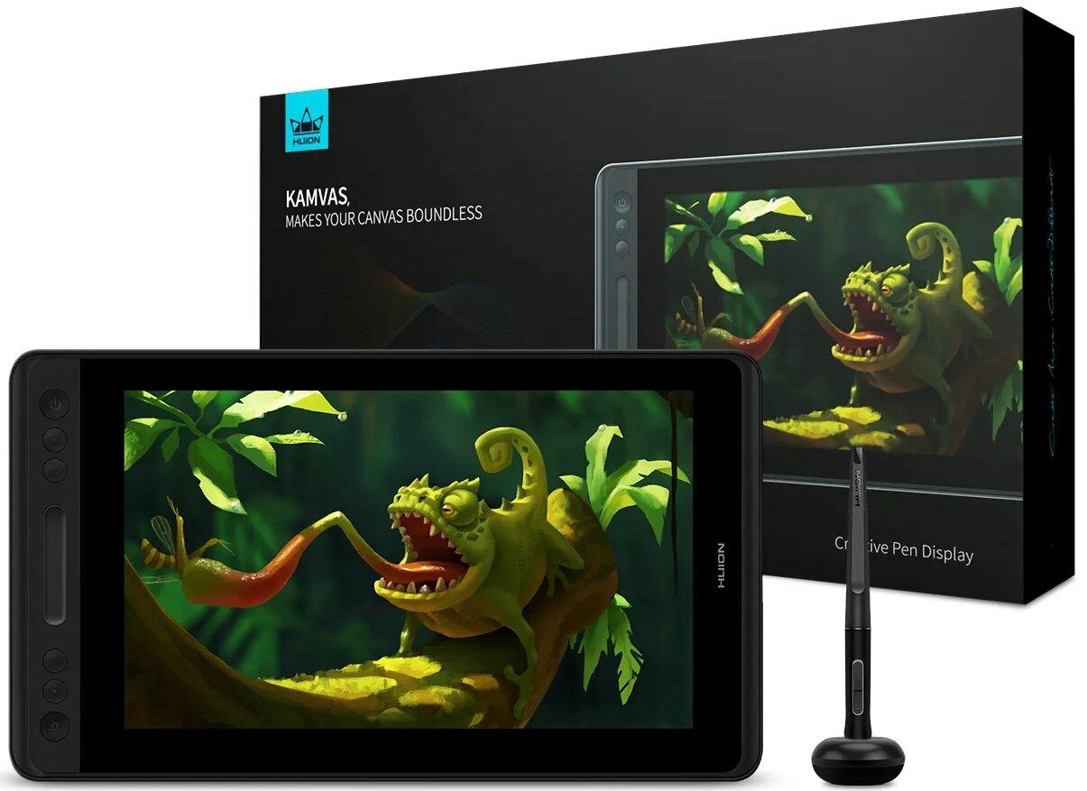 Графічний монітор Huion Kamvas Pro 12 (GT116) Cosmo Black, фото 1
