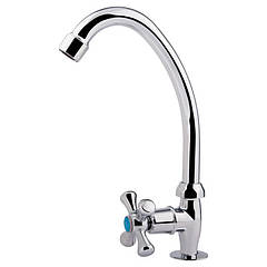 Кран на одну воду (монокран) для кухні Lidz (CRM)-30 21 269 00