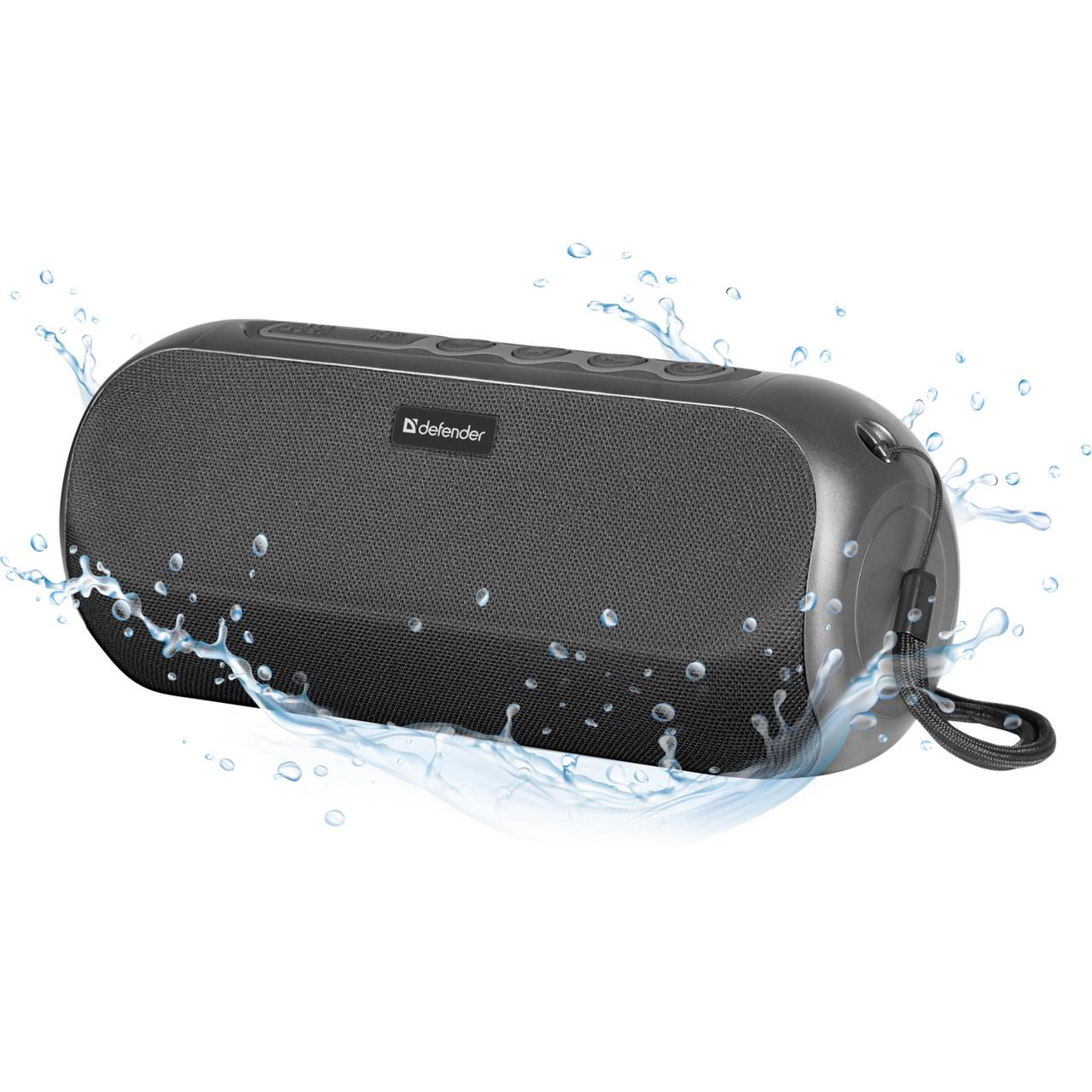 Акустична bluetooth колонка Defender G32 20Вт USB TF AUX IP65 (Чорний)