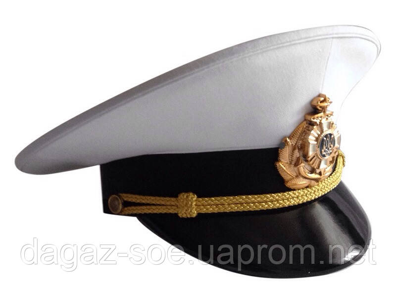 Фуражка офицерская ВМФ Украины - фото 2 - id-p370663899