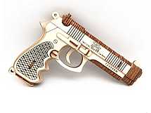 Пазл дерев'яний 3D Пістолет XС-G003H, фото 4