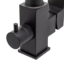 Змішувач для кухні на дві води WEZER PRO4C-02-BLACK, нерж. сталь, фото 2