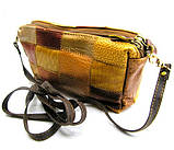 Сумочка-клатч жіночий зі шкіри на 2 відділення, фото 5