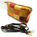 Сумочка-клатч жіночий зі шкіри на 2 відділення, фото 3