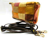 Сумочка-клатч жіночий зі шкіри на 2 відділення, фото 6