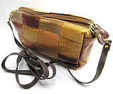 Сумочка-клатч жіночий зі шкіри на 2 відділення, фото 2