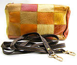 Сумочка-клатч жіночий зі шкіри на 2 відділення, фото 4