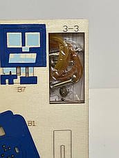 Пазл дерев'яний 3D Пістолет HJ03, фото 5