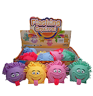 Іграшка йо-йо чортик з язиком світиться