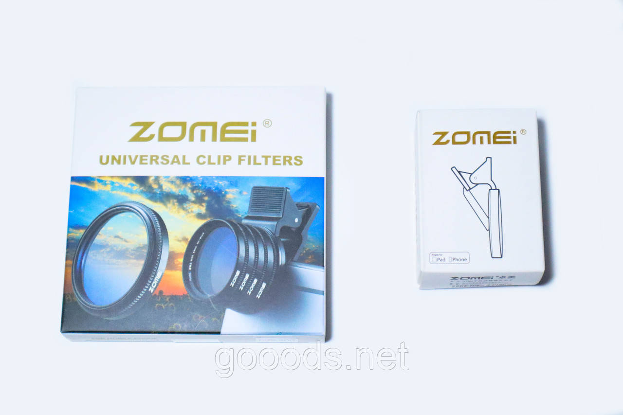 Регулируемый ND фильтр нейтральной плотности для телефона, ND2-ND400 линза ZOMEi 37 мм - фото 8 - id-p1222563003