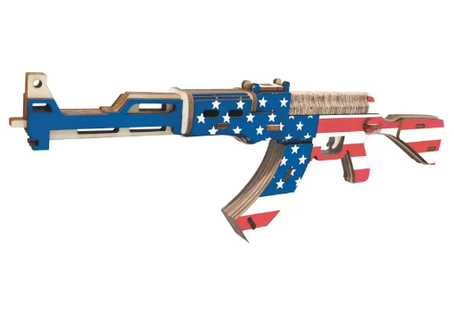 Пазл дерев'яний 3D Автомат XС-G020H, фото 1