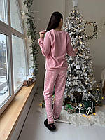 Рожева піжама. Костюм флісовий. Комплект для дому і сну., фото 9