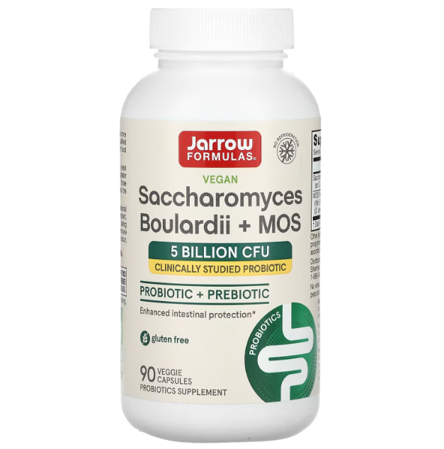 Jarrow Formulas веганські сахароміцети буларді + МОС 5 млрд КУО 90 веганських капсул