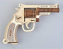 Пазл дерев'яний 3D Пістолет XС-G004H, фото 3