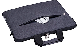 Універсальна сумка для ноутбука 15.6" Defender Chic 26087 (Чорний), фото 3