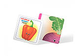 Розумні картки. Фрукти та овочі. 30 карток, фото 7