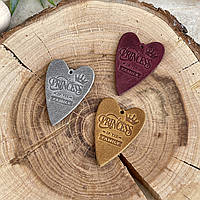 БІРКА СЕРДЕНЬКО 4 см PRINCESS OF THE FAMILY