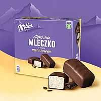 Цукерки Milka пташине молоко (суфле) ванільне в коробці Milka Alpejskie Mleczko, 330г