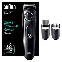 Триммер Braun Beard Trimmer BT3411 черный h