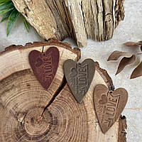 БІРКА СЕРДЕНЬКО 4 см MADE WITH LOVE