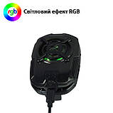 Комплект: кулер охолодження телефону Пельтьє MEMO DL16 напівпровідник з підсвічуванням + 2 напальчники Sarafox v2, фото 4