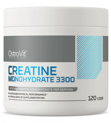 Креатин OstroVit Creatine 3300 120 caps, фото 1