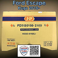 Ford Escape, Kuga 2016-2019 капот, GJ5Z16612A