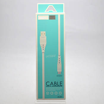 Кабель ANSTY ZA-01 Micro USB 2.4A 1M White