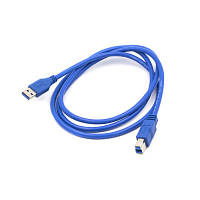 Дата кабель USB 3.0 AM to BM 1.5m PowerPlant (CA911110) h